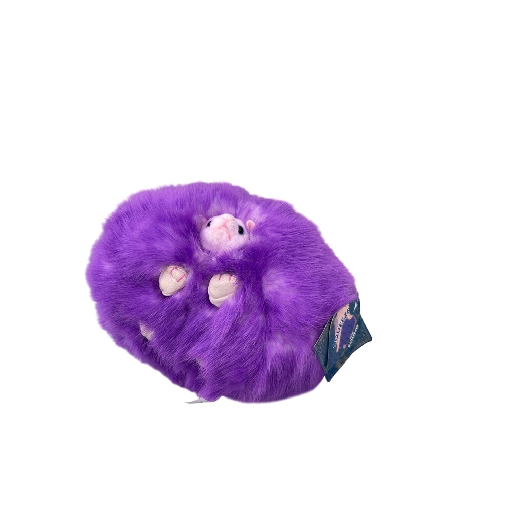 Harry Potter Pygmy Puff Purple 6"‎ Plush Universal Studios Squeeze Sound Toy I02